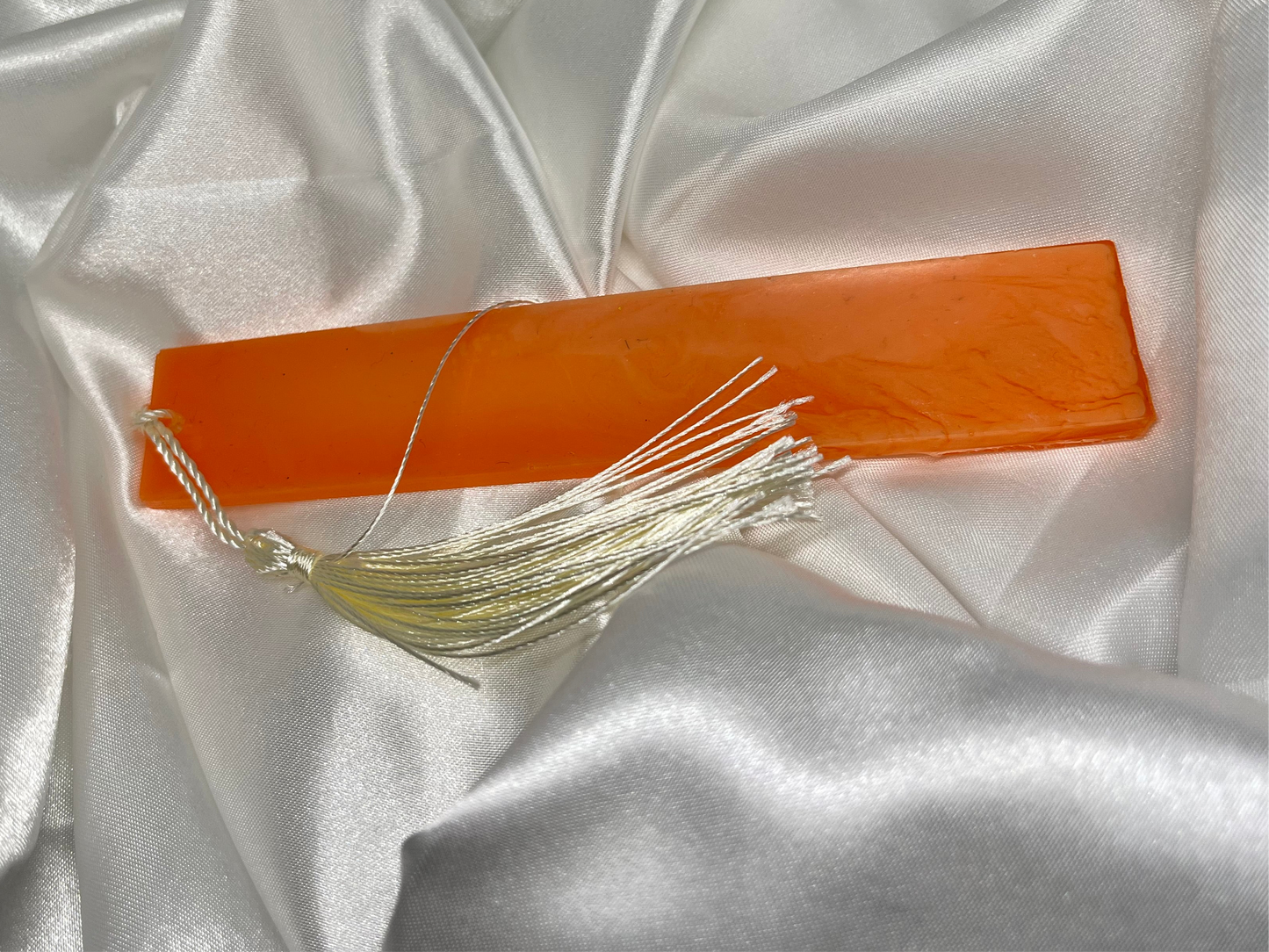 Marque page orange